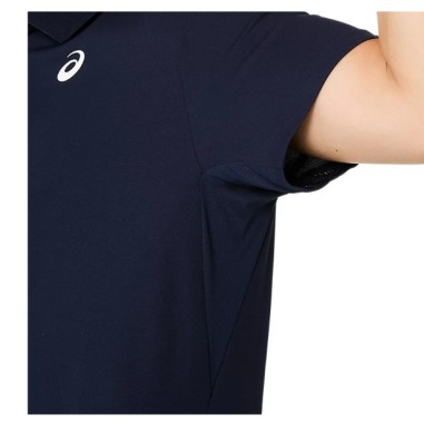 Polo ASICS Homme COURT POLO MIDNIGHT Bleu PE 2025