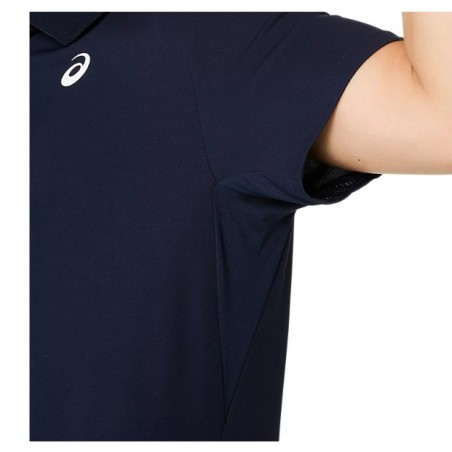 Polo ASICS Homme COURT POLO MIDNIGHT Bleu PE 2025