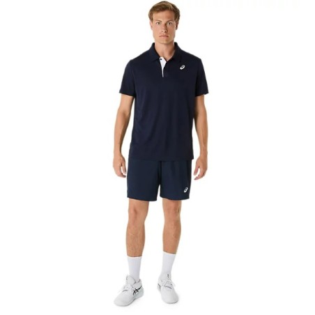 Polo ASICS Homme COURT POLO MIDNIGHT Bleu PE 2025
