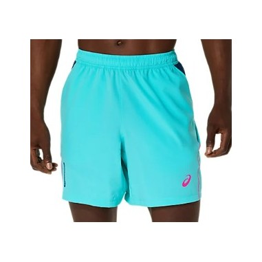 Short Tennis ASICS Homme PADEL COURT 7IN SHORT Turquoise PE 2025