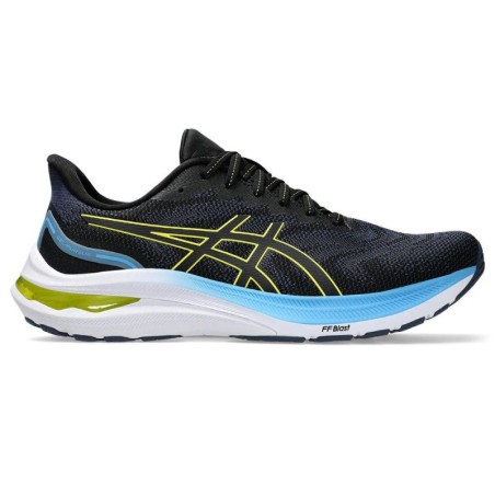 Chaussures Running ASICS Homme GEL-PURSUE 9 Bleu / Blanc / Jaune PE 2024
