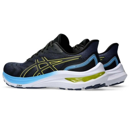 Chaussures Running ASICS Homme GEL-PURSUE 9 Bleu / Blanc / Jaune PE 2024