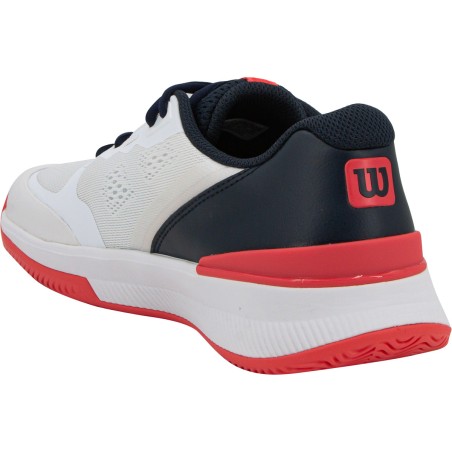Chaussures WILSON Femme INTRIGUE PRO Toutes Surfaces Blanc/Bleu/Rose PE 2025