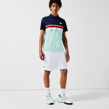 Short LACOSTE Homme ULTRA DRY REGULAR FIT Blanc...