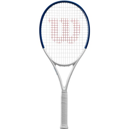 Raquette WILSON CLASH 100 US OPEN LTD V2 (295 g) Blanc / Bleu 2023