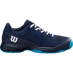 Chaussures WILSON Junior RUSH PRO JR L Bleu / Bleu ciel...