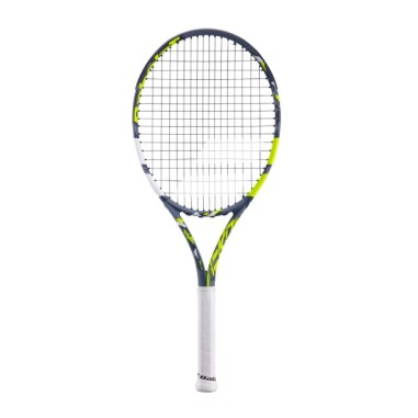 Raquette Junior BABOLAT AERO 26 Jaune / Gris / Blanc (240 g) 2024