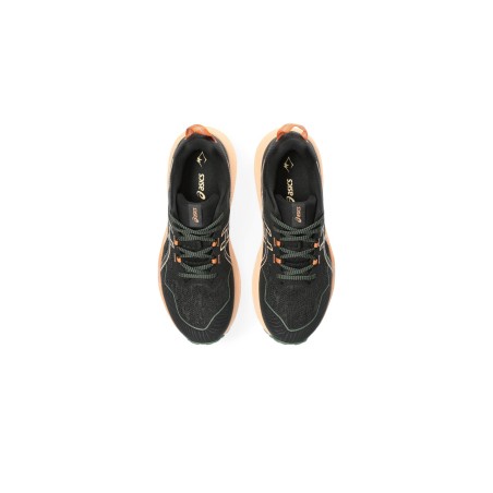 Chaussures Running ASICS Femme GEL-TRABUCO 11 Noir / Saumon / Vert AH 2023