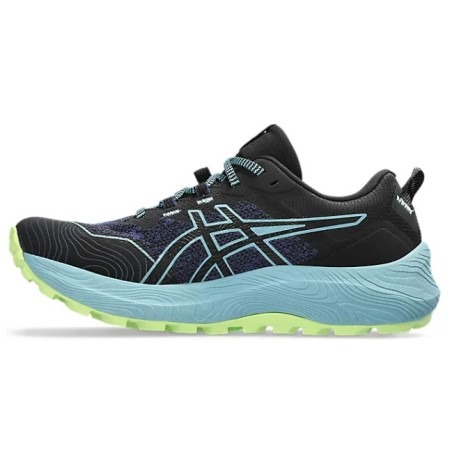 Chaussures Running ASICS Femme GEL-TRABUCO 11 Noir / Bleu / Rose AH 2023