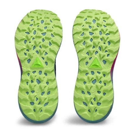 Chaussures Running ASICS Femme GEL-TRABUCO 11 Noir / Bleu / Rose AH 2023