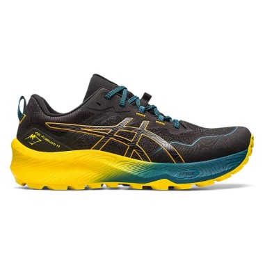 Chaussures Running ASICS Homme GEL-TRABUCO 11 Noir / Jaune PE 2023