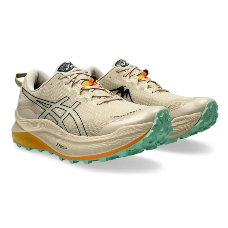 Chaussures Running ASICS Homme TRABUCO MAX 2 Beige / Orange PE 2024