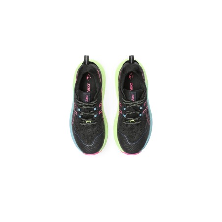 Chaussures Running ASICS Femme TRABUCO MAX 2 Noir / Rose / Bleu AH 2023