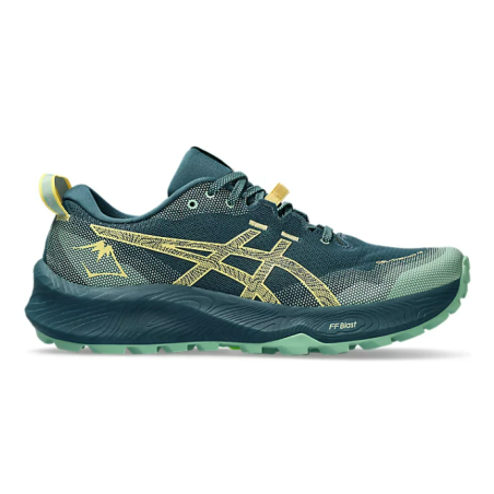 Chaussures Running ASICS Homme GEL-TRABUCO 12 Vert / Bleu PE 2024