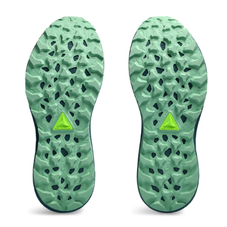 Chaussures Running ASICS Homme GEL-TRABUCO 12 Vert / Bleu PE 2024