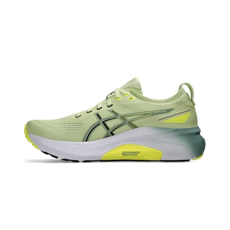 Chaussures Running ASICS Homme GEL-KAYANO 31 Jaune / Vert  PE 2024