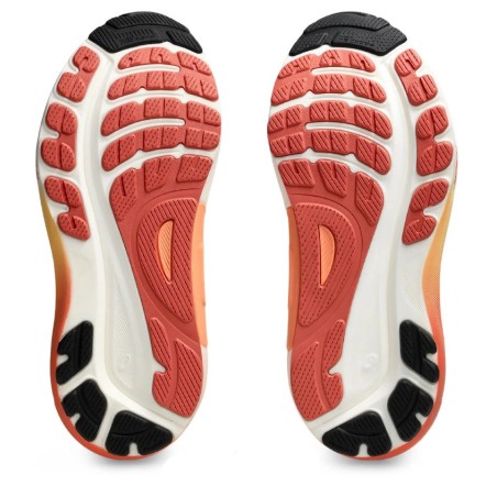 Chaussures Running ASICS Femme GEL-KAYANO 31 Blanc / Orange AH 2024