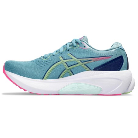 Chaussures Running ASICS Femme GEL-KAYANO 30 Bleu / Blanc / Rose AH 2023