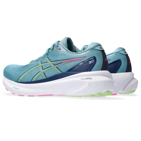 Chaussures Running ASICS Femme GEL-KAYANO 30 Bleu / Blanc / Rose AH 2023