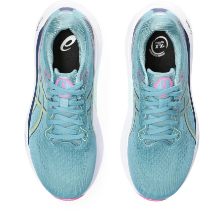 Chaussures Running ASICS Femme GEL-KAYANO 30 Bleu / Blanc / Rose AH 2023