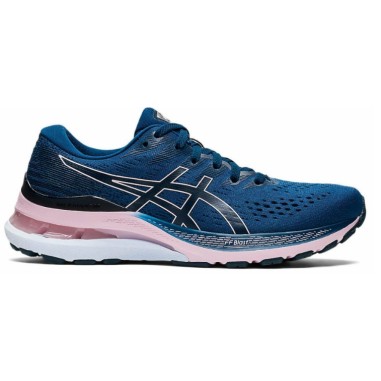 Chaussures Running ASICS Femme GEL-KAYANO 28 Bleu / Rose PE 2022