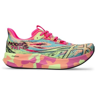Chaussures Running ASICS Femme NOOSA TRI 15 Rose / Vert / Jaune AH 2023