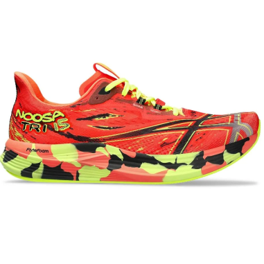Chaussures Running ASICS Homme NOOSA TRI 15 Rouge / Jaune / Noir PE 2024