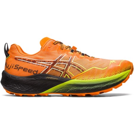 Chaussures Running ASICS Homme FUJISPEED 2 Orange / Noir / Jaune 2023
