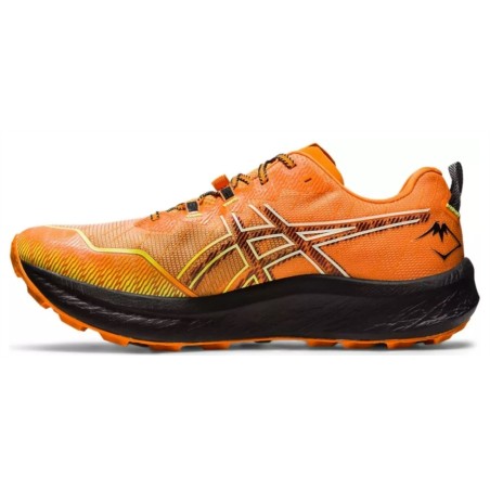 Chaussures Running ASICS Homme FUJISPEED 2 Orange / Noir / Jaune 2023