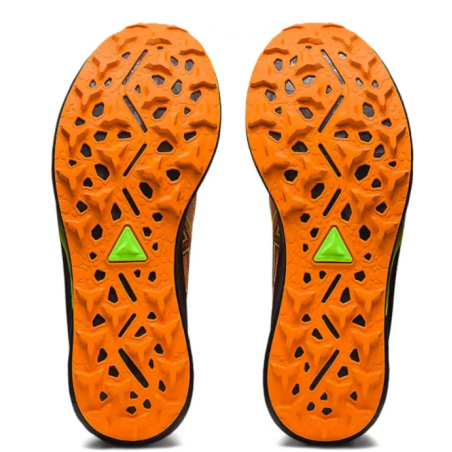 Chaussures Running ASICS Homme FUJISPEED 2 Orange / Noir / Jaune 2023