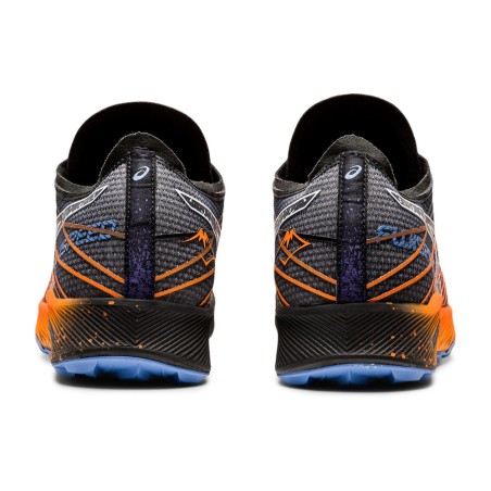 Chaussures Running ASICS Homme FUJISPEED Noir / Orange / Bleu PE 2022