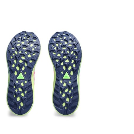 Chaussures Running ASICS Femme FUJI LITE 4 Grise / Verte AH 2023