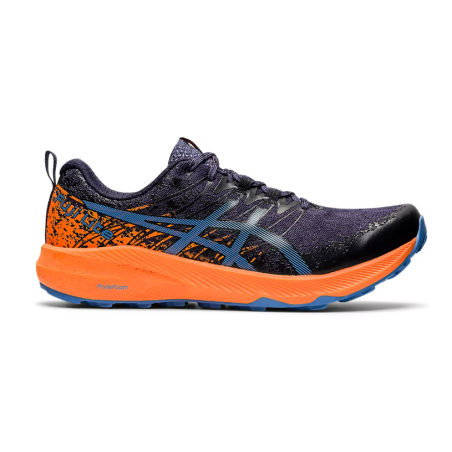 Chaussures Running ASICS Homme FUJI LITE 2  Orange / Bleu PE 2022