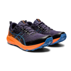 Chaussures Running ASICS Homme FUJI LITE 2  Orange / Bleu... 2