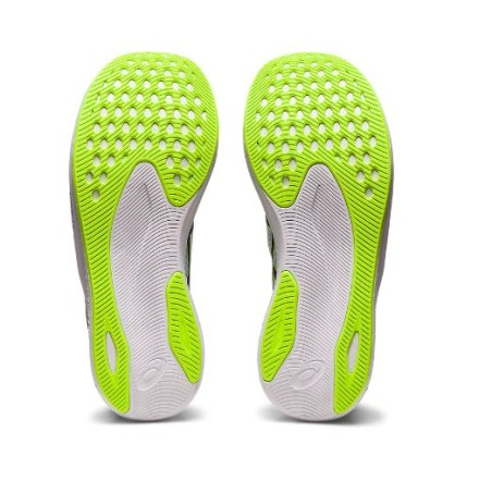 Chaussures Running ASICS Femme MAGIC SPEED Bleu clair / Vert PE 2023