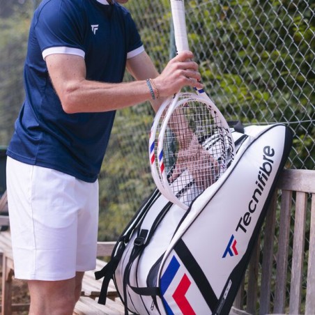 Sac de sport TECNIFIBRE TOUR RS ENDU 12R Noir / Blanc AH 2022
