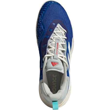 Chaussures ADIDAS Homme BARRICADE New York Toutes Surfaces Bleu / Blanc AH 2023