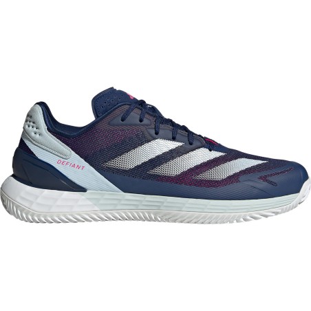 Chaussures ADIDAS Homme DEFIANT SPEED M Terre Battue Bleu / Rose AH 2024