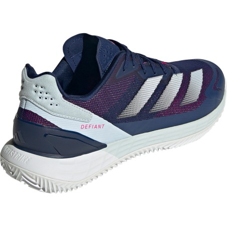 Chaussures ADIDAS Homme DEFIANT SPEED M Terre Battue Bleu / Rose AH 2024