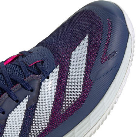 Chaussures ADIDAS Homme DEFIANT SPEED M Terre Battue Bleu / Rose AH 2024