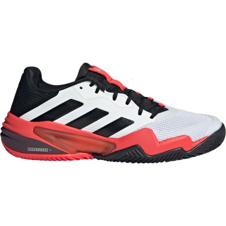 Chaussures ADIDAS Homme BARRICADE Toutes Surfaces Blanc / Noir AH 2024