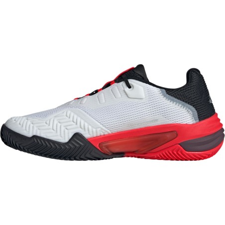 Chaussures ADIDAS Homme BARRICADE Toutes Surfaces Blanc / Noir AH 2024