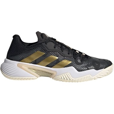 Chaussures ADIDAS Femme BARRICADE Toutes Surfaces Noir / Or PE 2022