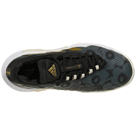 Chaussures ADIDAS Femme BARRICADE Toutes Surfaces Noir / Or PE 2022