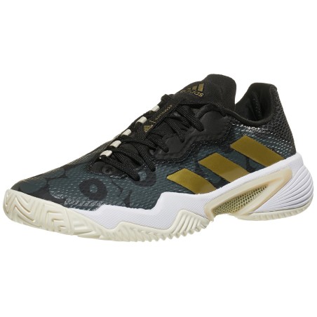 Chaussures ADIDAS Femme BARRICADE Toutes Surfaces Noir / Or PE 2022
