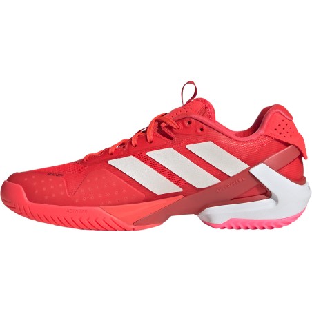 Chaussures ADIDAS Femme ADIZERO UBERSONIC 5 Toutes Surface Rouge / Blanc PE 2025