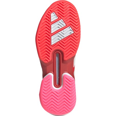 Chaussures ADIDAS Femme ADIZERO UBERSONIC 5 Toutes Surface Rouge / Blanc PE 2025