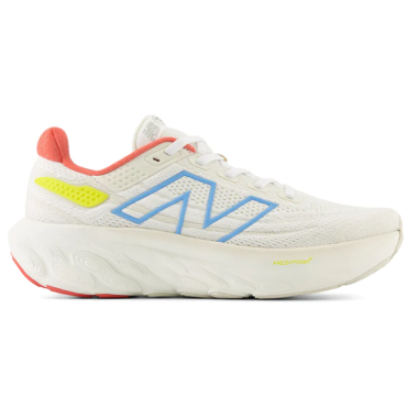 Chaussures Running NEW BALANCE Femme 1080 Blanc / Orange PE 2024