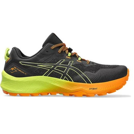 Chaussures Running ASICS Homme GEL-TRABUCO 11 Noir / Orange / Jaune AH 2023