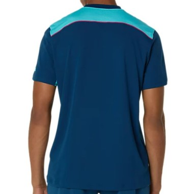 T-Shirts ASICS Homme PADEL COURT SS TOP Bleu /...